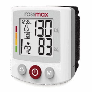 Rossmax Wrist Blood Pressure Meter with XL Display