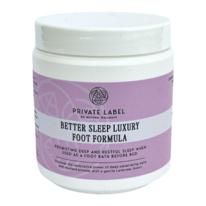 Private Label | Better Sleep Luxury Foot Formula Soak 500g Tub