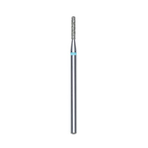 Staleks Diamond nail drill bit rounded cylinder blue EXPERT head diameter 1,4 mm / working part 8 mm
