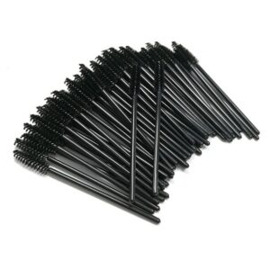 Disposable black mascara wands 50’s