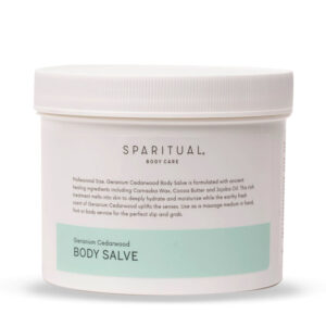 SPARITUAL Body Salve – Geranium Cedarwood 784ml