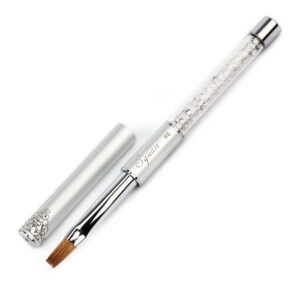 Ugly Duckling Premium crystal #8 square brush