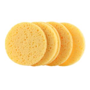 Cellulose yellow compressed sponge