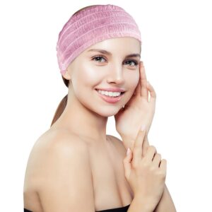 Disposable Headbands – Pink 100’s