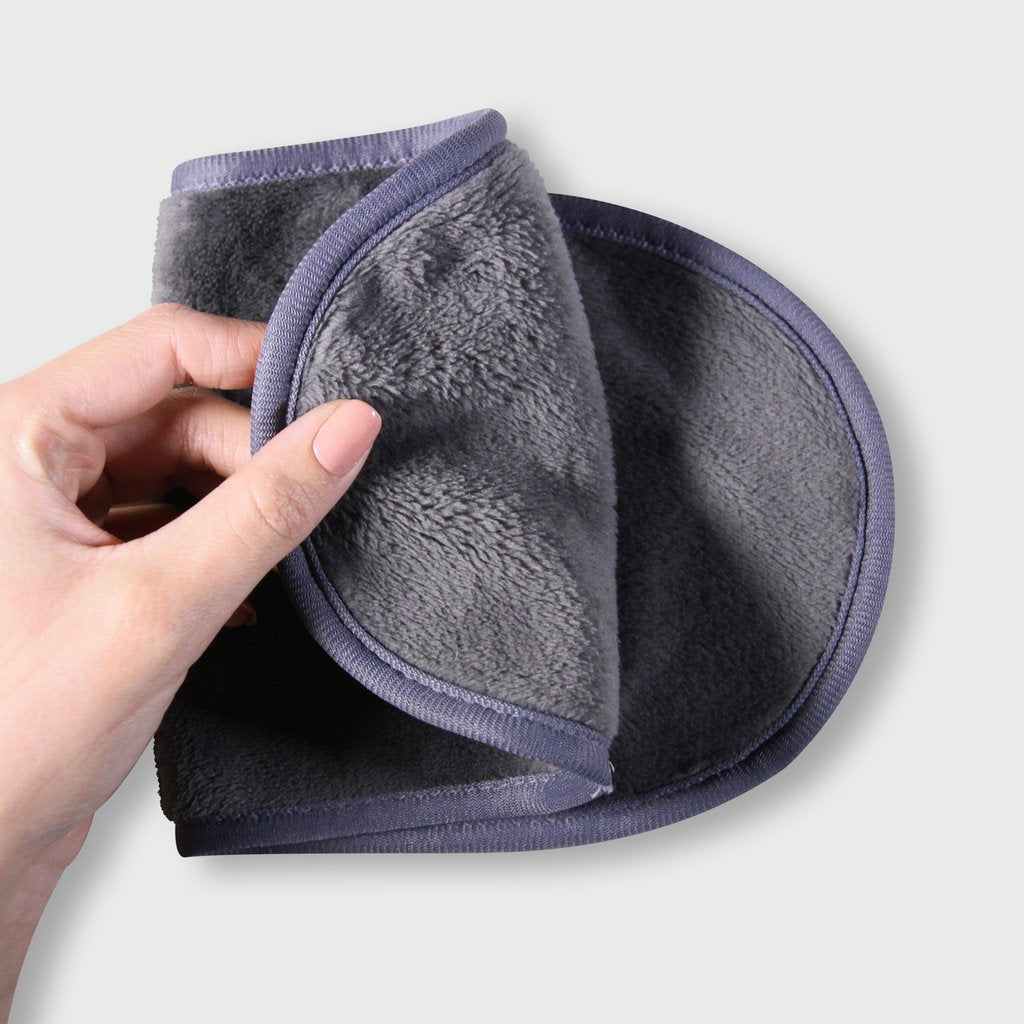 Compress microfiber facial towel | Grey - Image 4