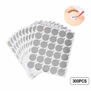 Glue plate sticker Silver Metallic – 300pc bulk pack