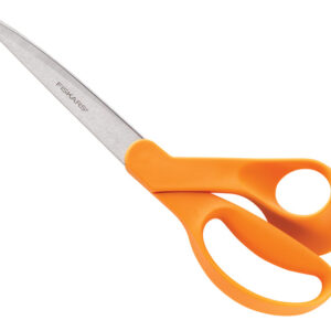Orange all purpose large scissor