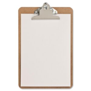 Wooden Clip board with clamp