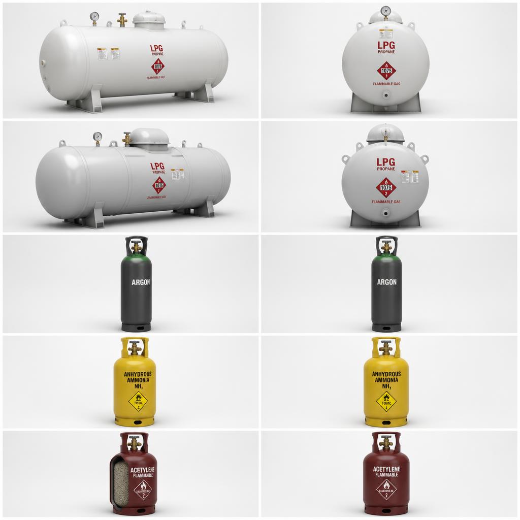 hydrogen gas tank