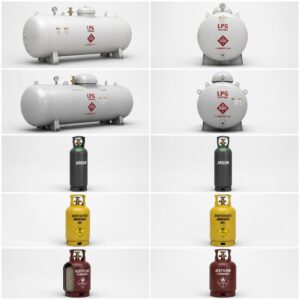Nitrogen Cylinders (Industrial, HVAC & Beverage)