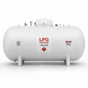 Argon gas cylinder